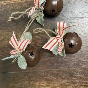 Set of 12 1.5 inch bell ornaments